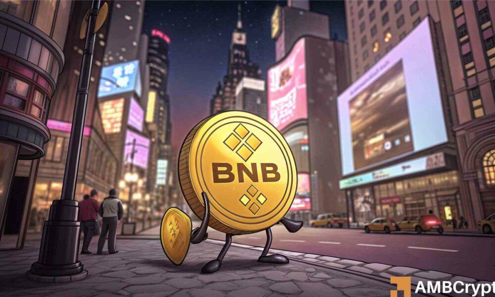 币安币:这个看跌信号将推动 BNB 是否会达到900美元?